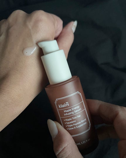 メープルエナジーインフュージングセラム/Klairs/美容液を使ったクチコミ(3枚目)