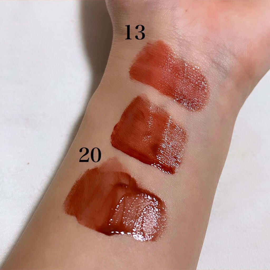 ジューシーラスティングティント/rom&nd/リップティントを使ったクチコミ(2枚目)