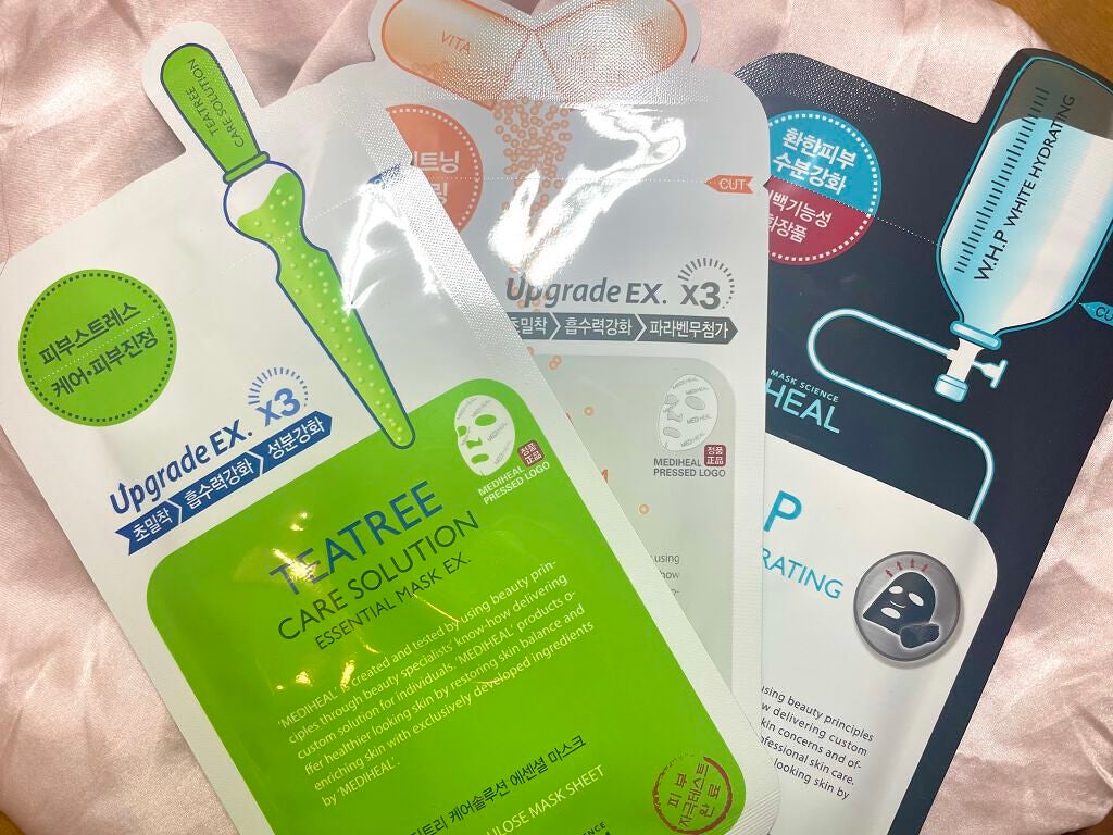 ビタライトビームエッセンシャルマスクEX/MEDIHEAL/シートマスク・パックを使ったクチコミ(1枚目)