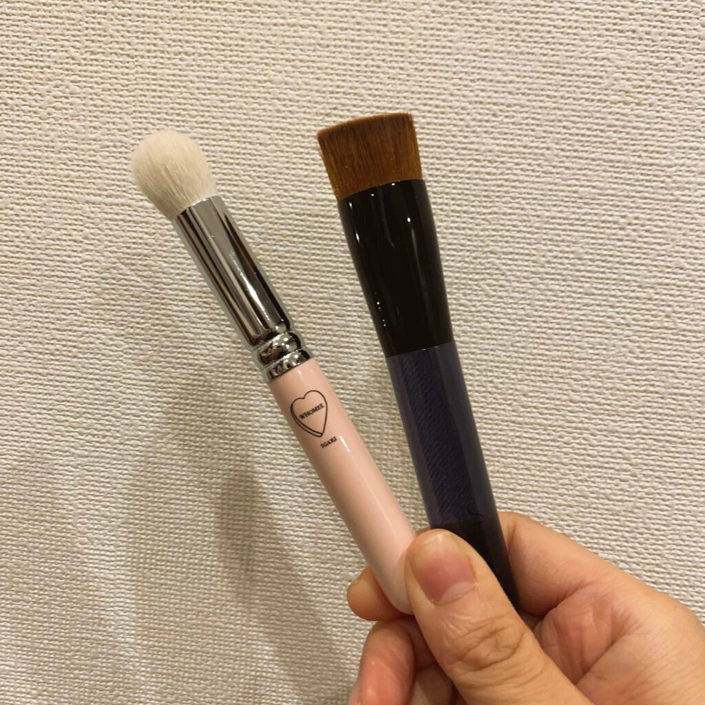 ファンデーション ブラシ 131 (専用ケース付き)/SHISEIDO/メイクブラシを使ったクチコミ(3枚目)