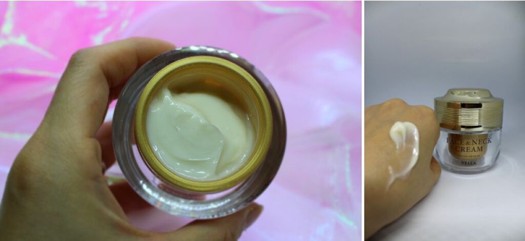 VELLA PRESTIGE AGE KILLERのクチコミ「30代縦首シワ顔シワ管理始め
ベラ フェイス&ネッククリーム
首だけでなくほうれい線目のシ.....」（2枚目）