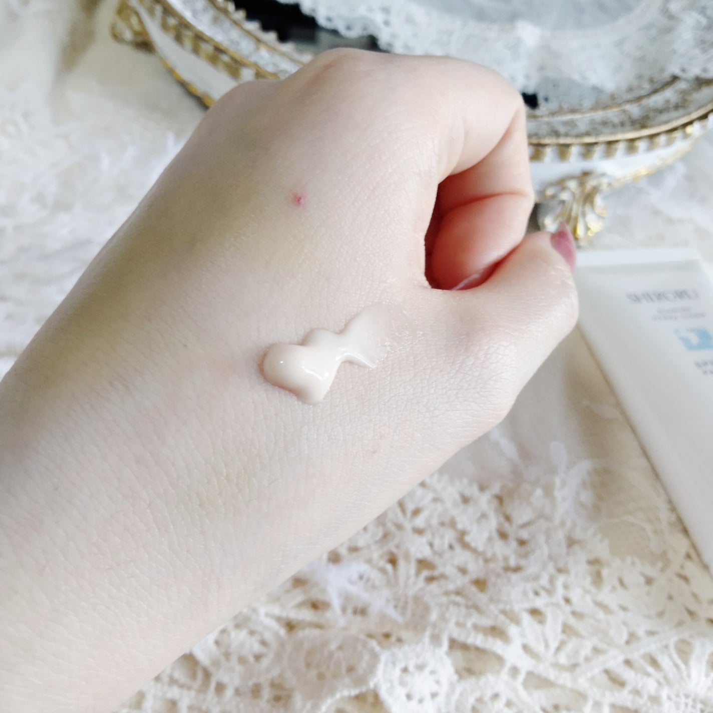 ナイアミドUVデイクリーム/SHIRORU/日焼け止めクリームを使ったクチコミ(2枚目)