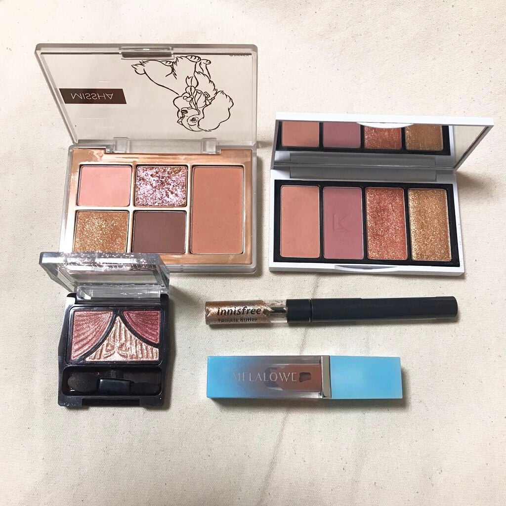 ジューシーピュアアイズ/キャンメイク/アイシャドウパレットを使ったクチコミ(1枚目)