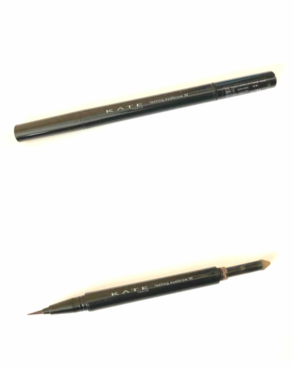ラスティングデザインアイブロウW N(LQ）/KATE/パウダーアイブロウを使ったクチコミ（3枚目）