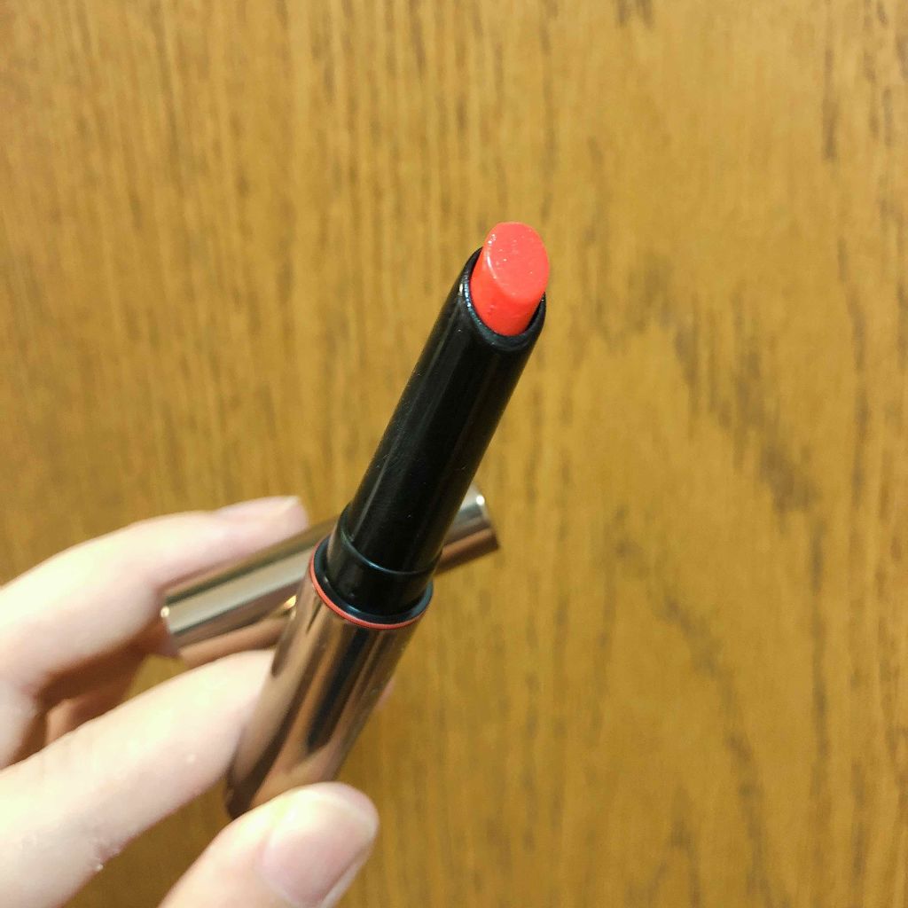 シアーアクアスティックリップス 01 Fresh Orange/LUNASOL/口紅を使ったクチコミ（2枚目）