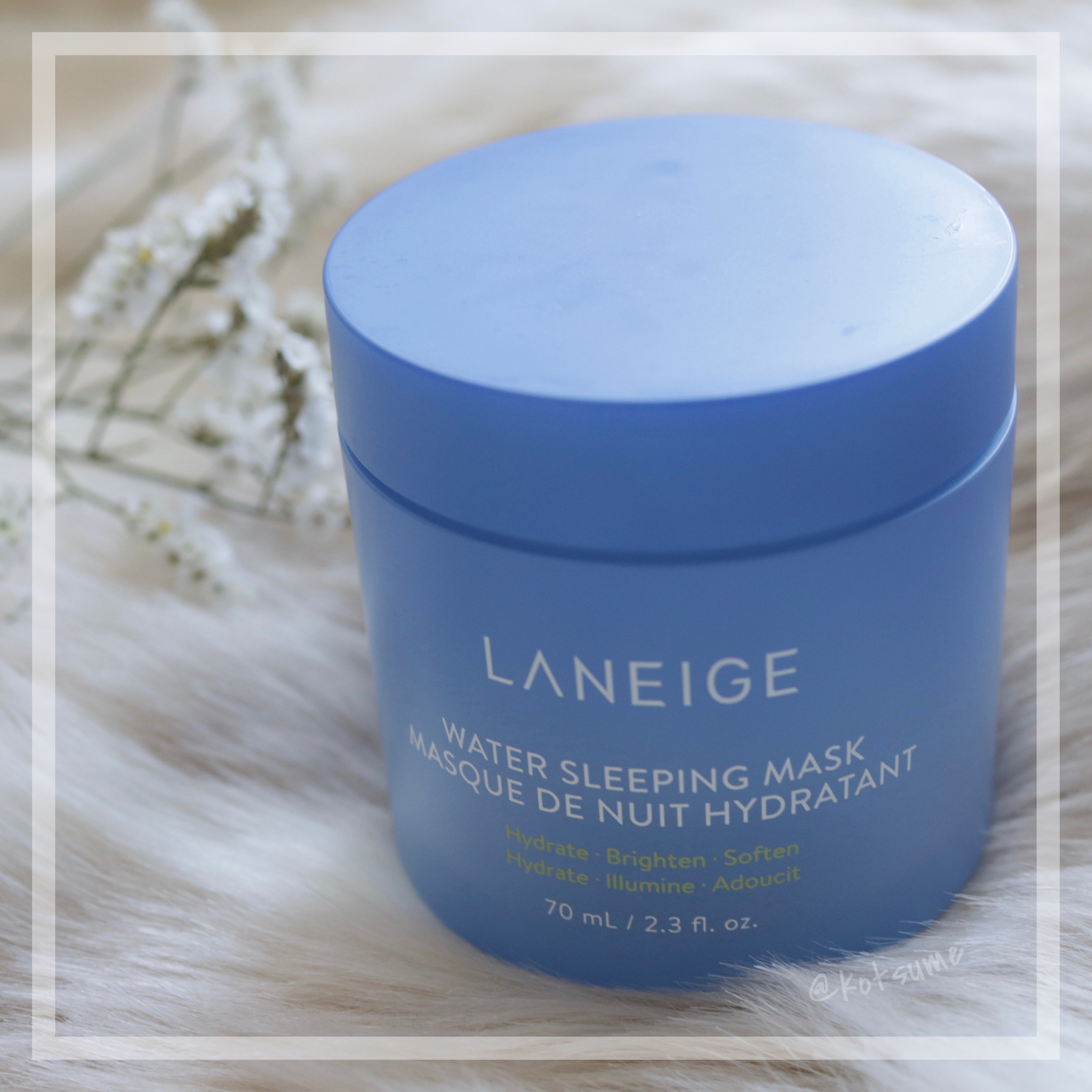 ウォータースリーピングマスク/LANEIGE/フェイスクリームを使ったクチコミ（1枚目）