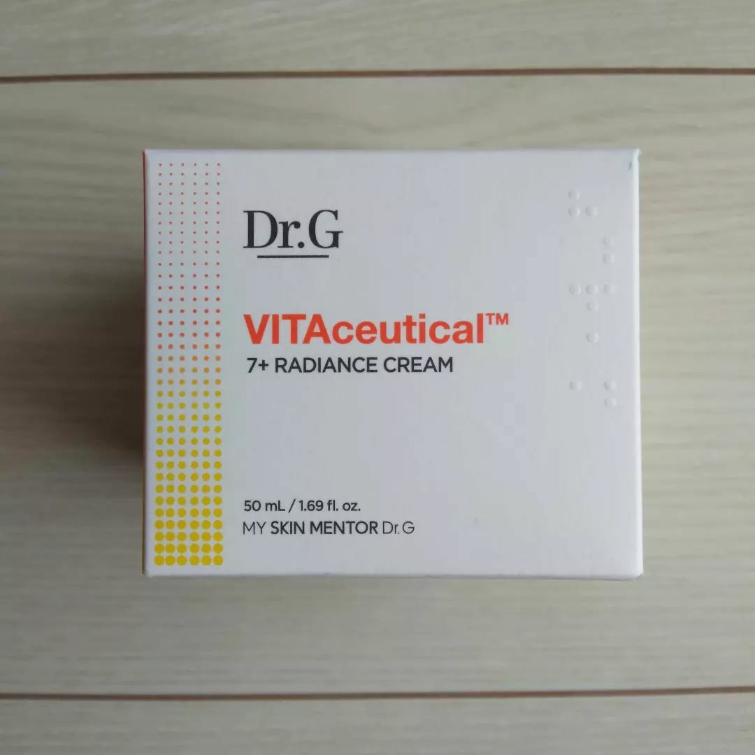 ビタシューティカル7＋ラディアンスクリーム/Dr.G/フェイスクリームを使ったクチコミ（3枚目）