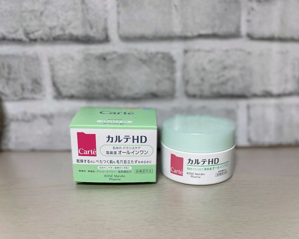 バランスケア ゲル/カルテHD/フェイスクリームを使ったクチコミ(1枚目)