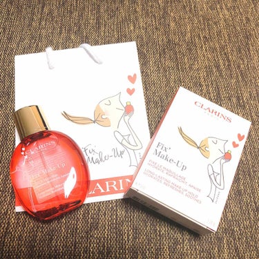 フィックス メイクアップ/CLARINS/ミスト状化粧水を使ったクチコミ（1枚目）