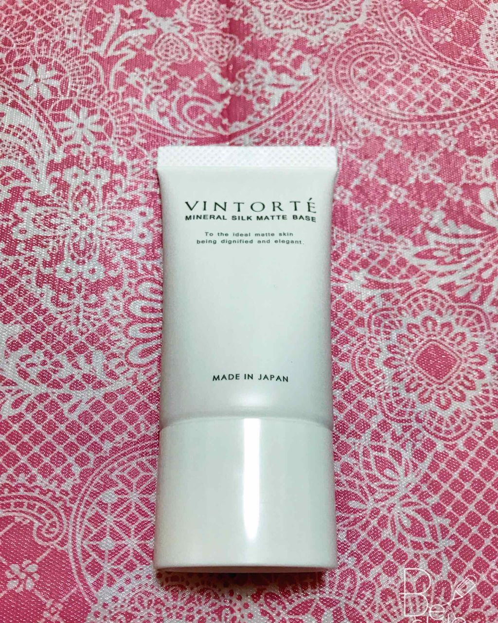 ミネラルシルクマットベース/ヴァントルテ/化粧下地を使ったクチコミ（1枚目）