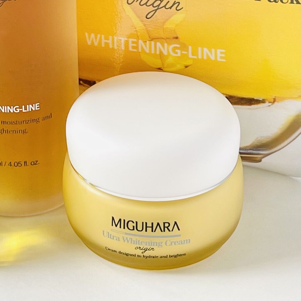 ウルトラホワイトニングクリームオリジン/MIGUHARA/フェイスクリームを使ったクチコミ（1枚目）