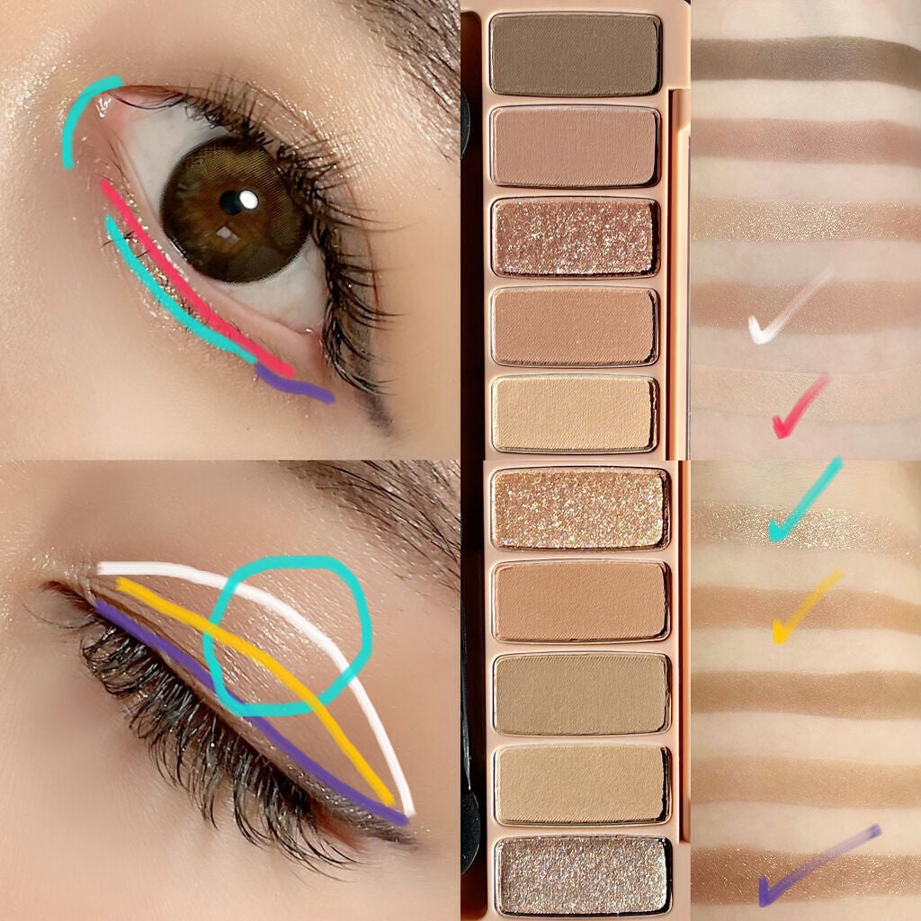 プレイカラー アイシャドウ/ETUDE/アイシャドウパレットを使ったクチコミ(5枚目)