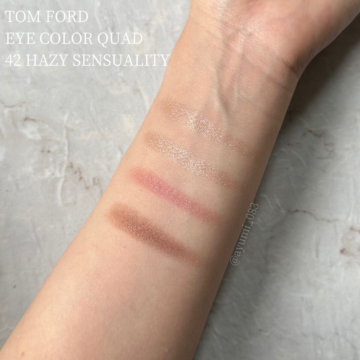 アイ カラー クォード/TOM FORD BEAUTY/アイシャドウパレットを使ったクチコミ(6枚目)