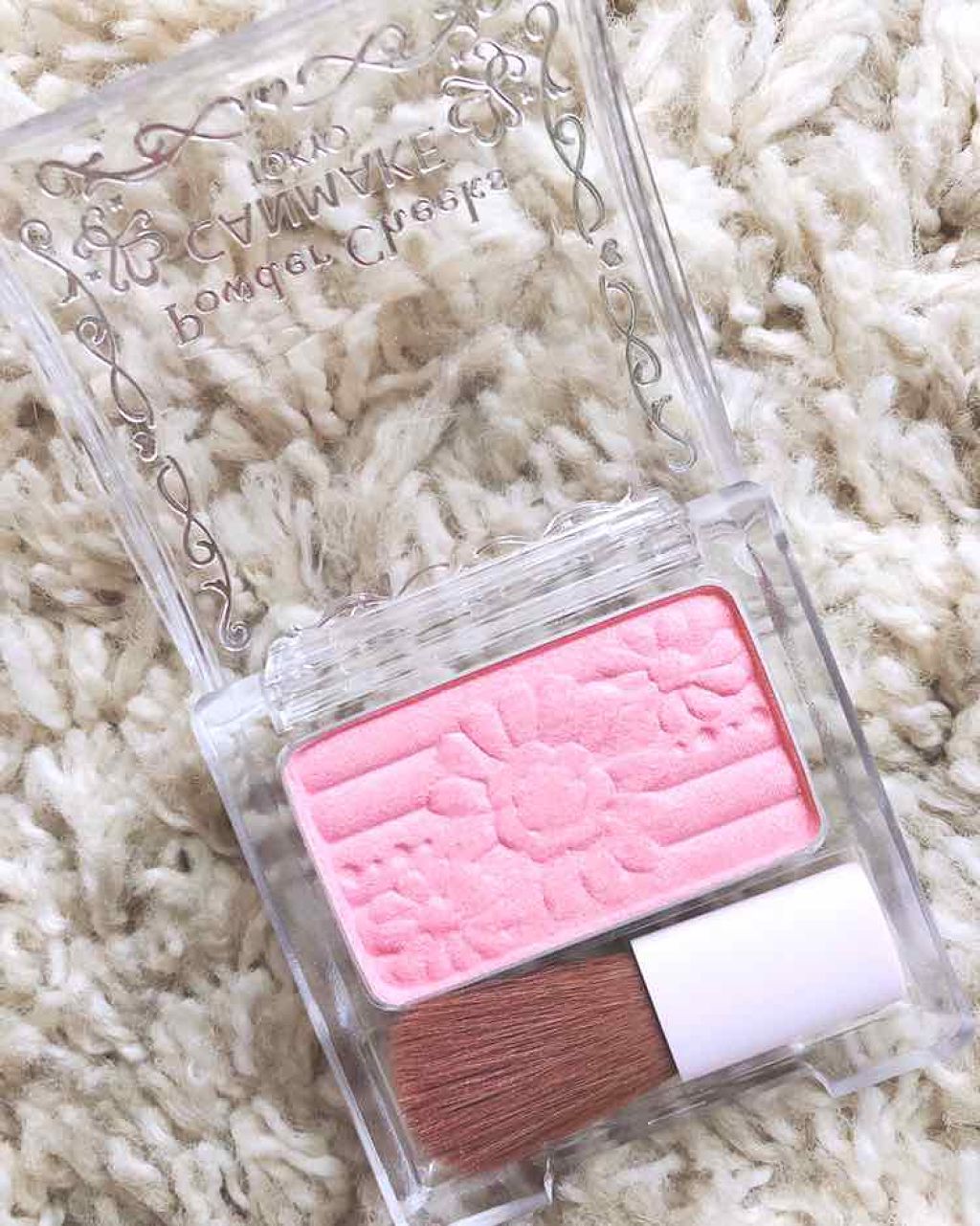 【旧品】パウダーチークス/キャンメイク/パウダーチークを使ったクチコミ(2枚目)