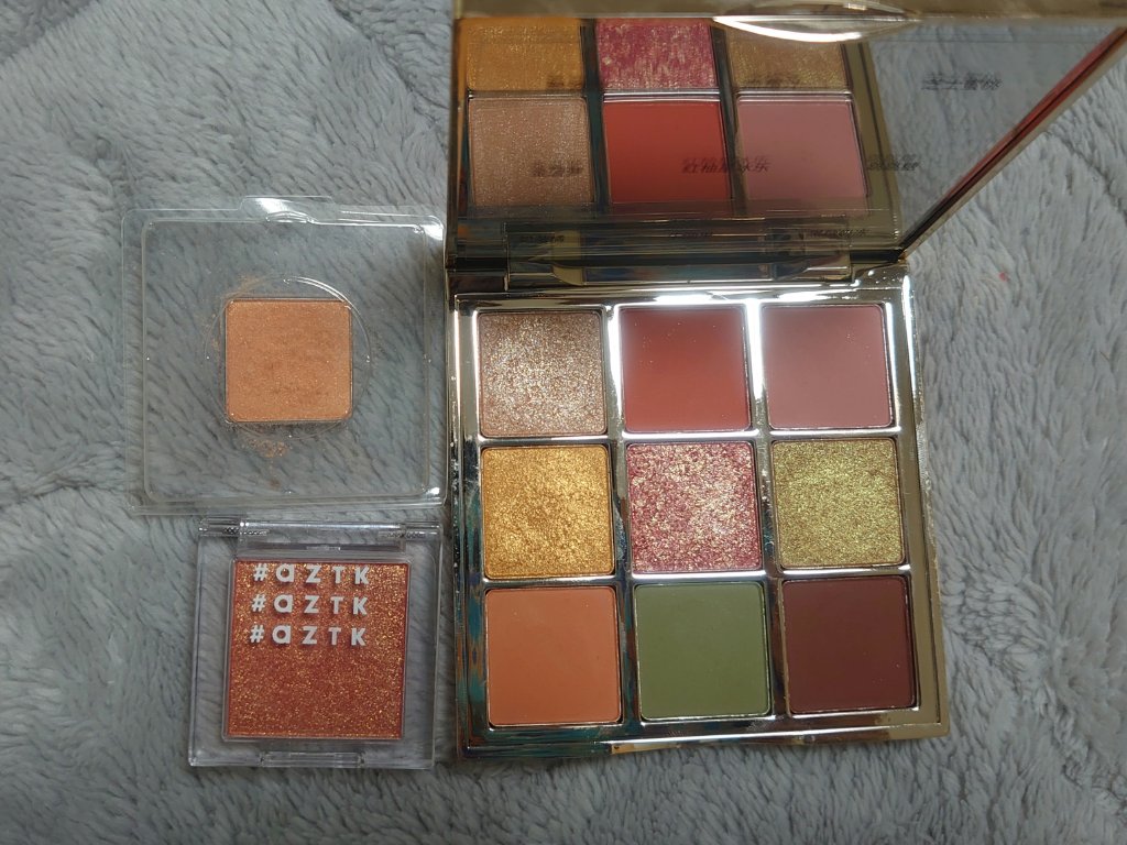 ナチュラルアイカラー シャインオレンジ/ルアモ/単色アイシャドウを使ったクチコミ（2枚目）