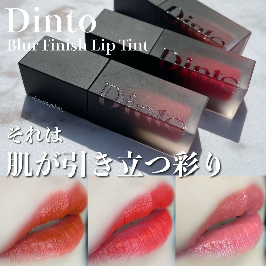 ブラーフィニシュリップティント/Dinto/リップティントを使ったクチコミ（1枚目）