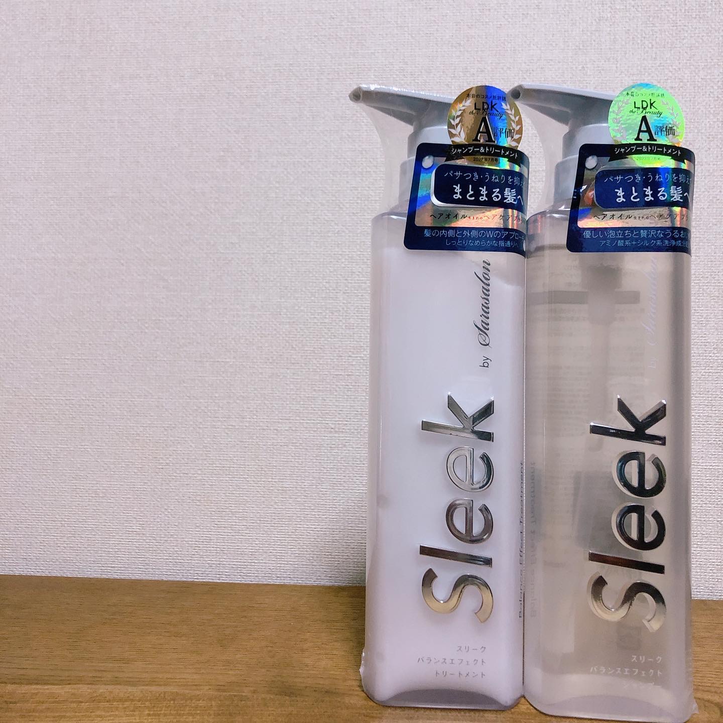 バランスエフェクトシャンプー／トリートメント / スリーク by