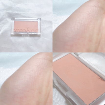 ベターザンチーク/rom&nd/パウダーチークを使ったクチコミ(4枚目)