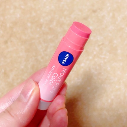 モイストピュアカラーリップ/ニベア/リップクリームを使ったクチコミ(3枚目)