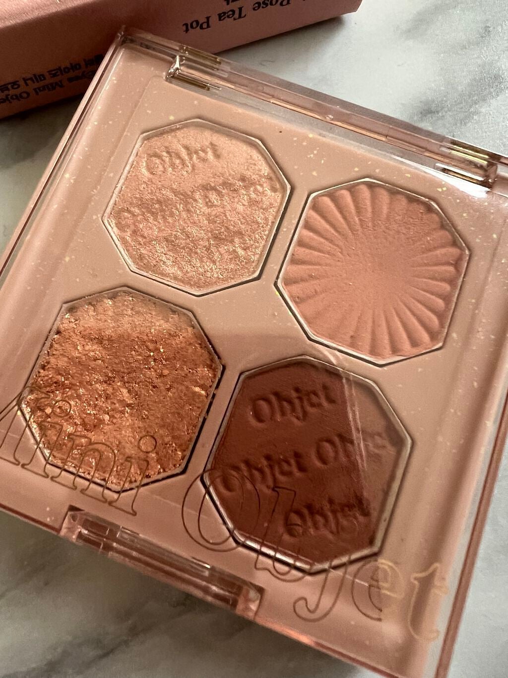 プレイカラーアイズ ミニオブジェ/ETUDE/アイシャドウパレットを使ったクチコミ(3枚目)