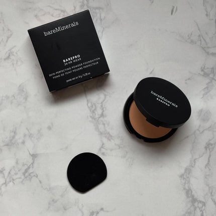 ベアプロ 24HR パウダー ファンデーション/bareMinerals/パウダーファンデーションを使ったクチコミ(7枚目)