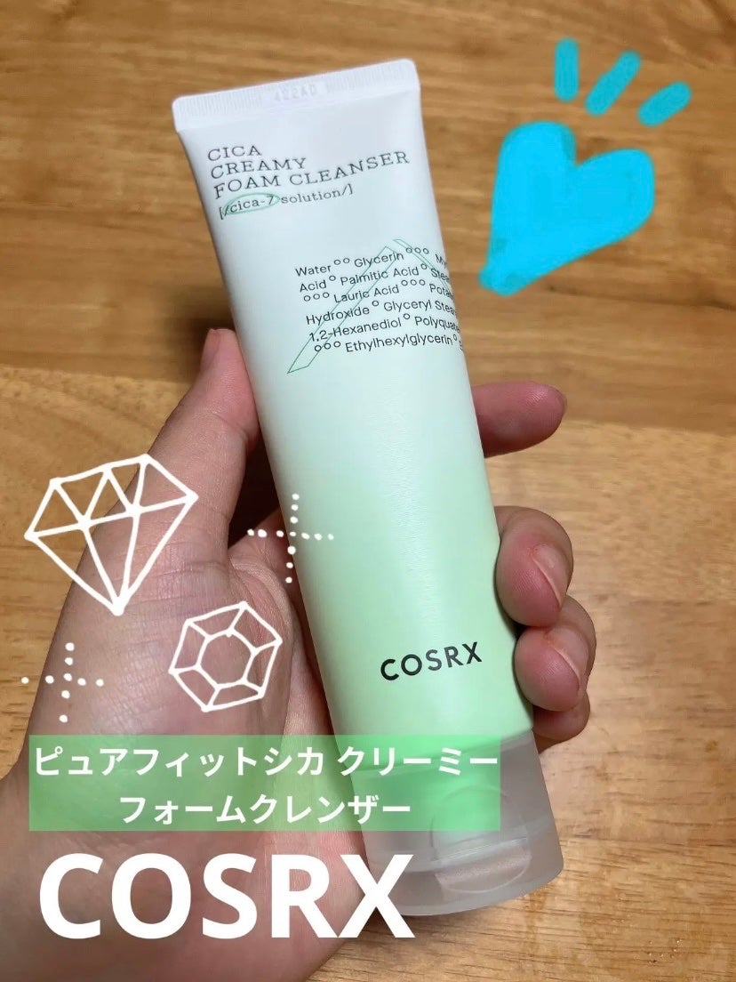 ピュアフィットシカ クリーミーフォームクレンザー /COSRX/洗顔フォームを使ったクチコミ(1枚目)