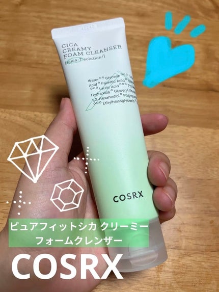 ピュアフィットシカ クリーミーフォームクレンザー /COSRX/洗顔フォームを使ったクチコミ(1枚目)