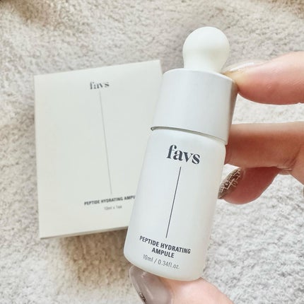 ペプチドハイドレーティングアンプル/favs/美容液を使ったクチコミ(3枚目)