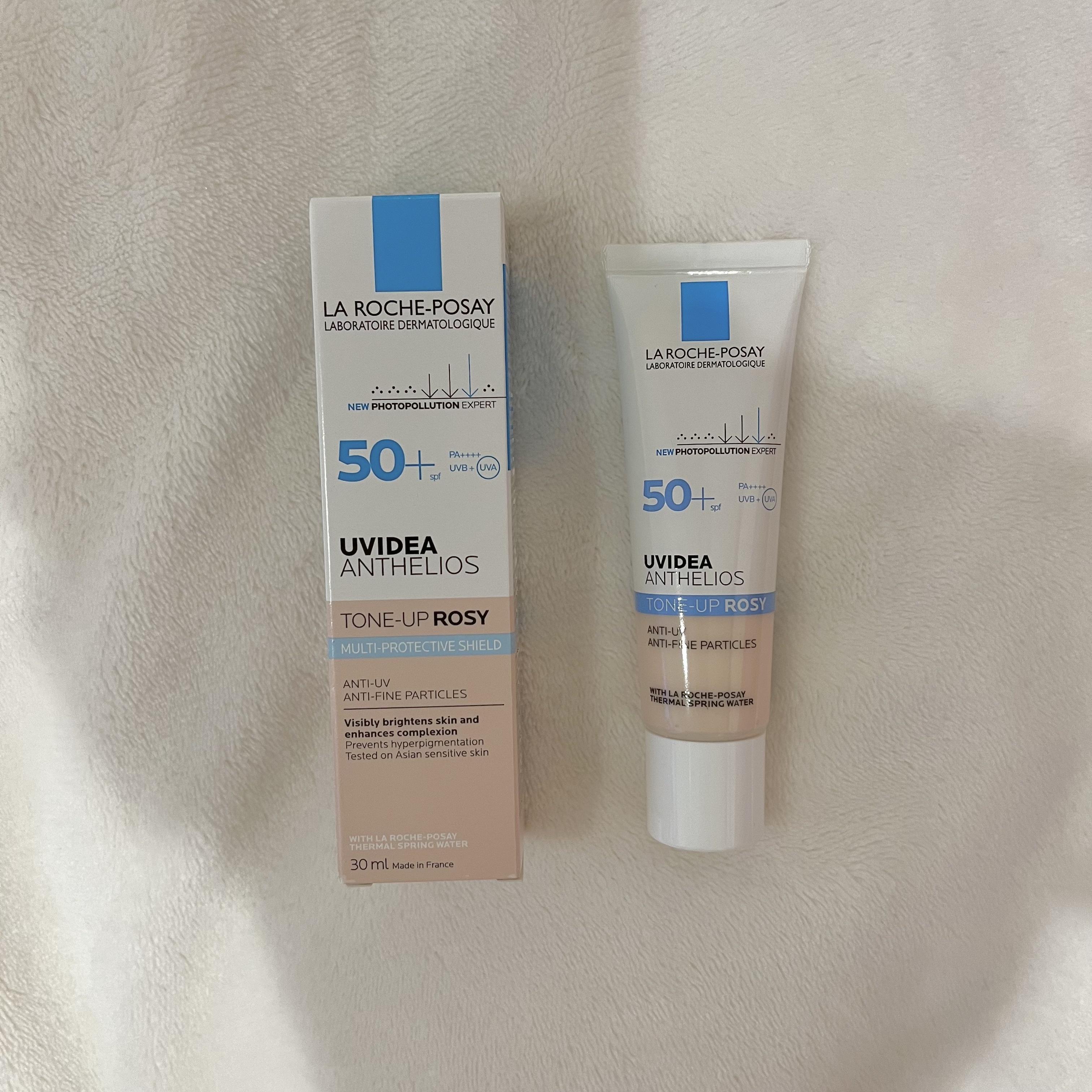 UVイデア XL プロテクショントーンアップ ローズ/ラ ロッシュ ポゼ/日焼け止めクリームを使ったクチコミ（1枚目）