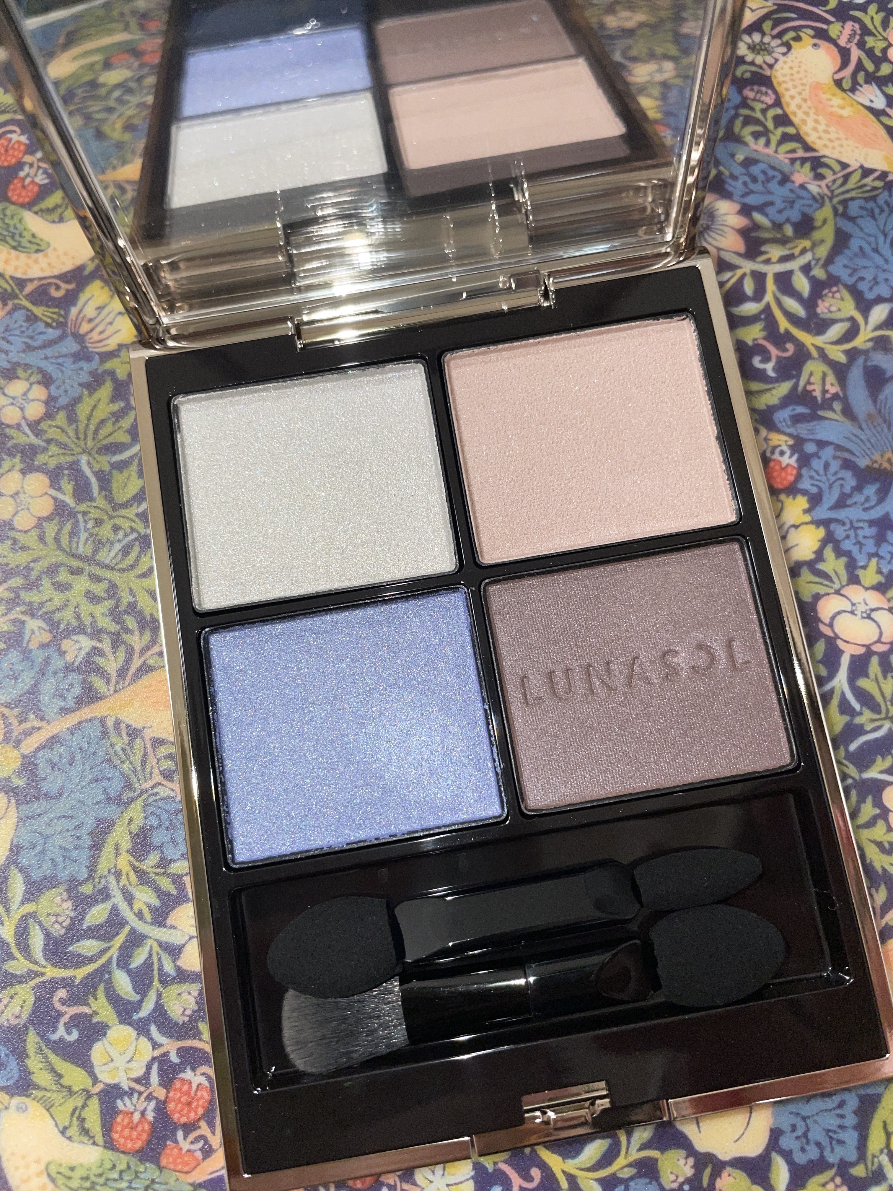 ルナソル アイカラーレーションN EX01 Serene Moment(限定色)/LUNASOL/アイシャドウパレットを使ったクチコミ（2枚目）