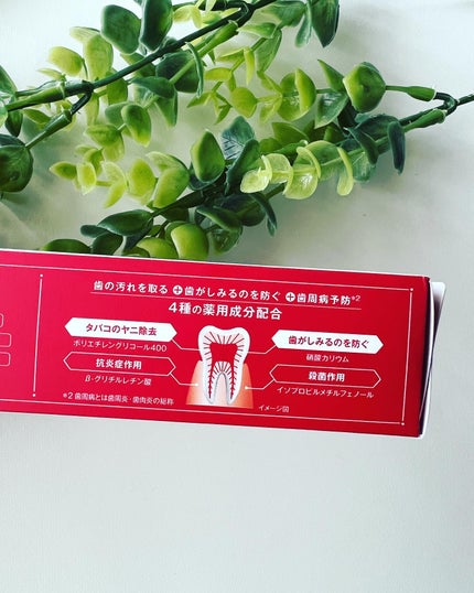 歯磨き堂 薬用ホワイトニングペースト/歯磨き堂/歯磨き粉を使ったクチコミ(4枚目)