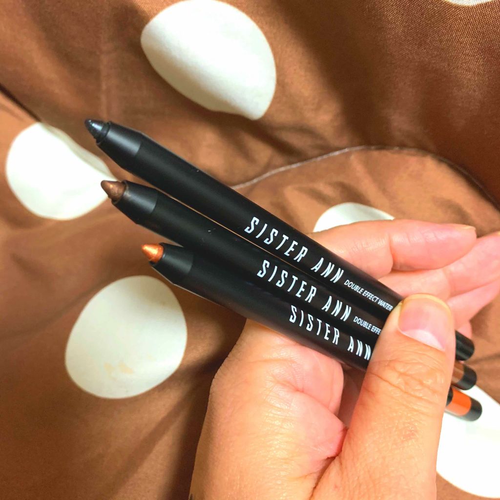 ウォータープルーフペンシルアイライナー/SISTER ANN/ペンシルアイライナーを使ったクチコミ(2枚目)