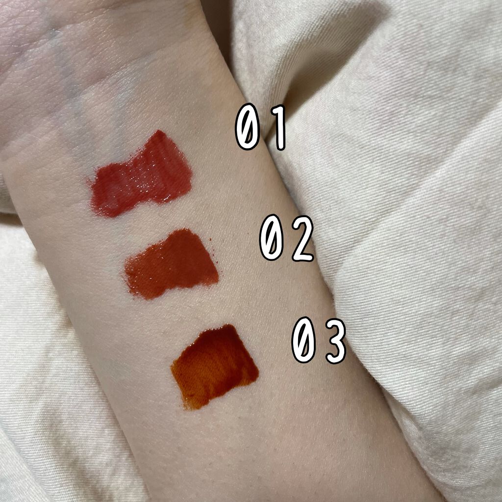 ジューシーリップティント/キャンメイク/口紅を使ったクチコミ（2枚目）