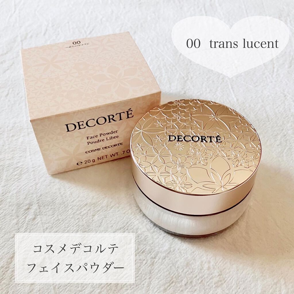 フェイスパウダー/DECORTÉ/ルースパウダーを使ったクチコミ(1枚目)