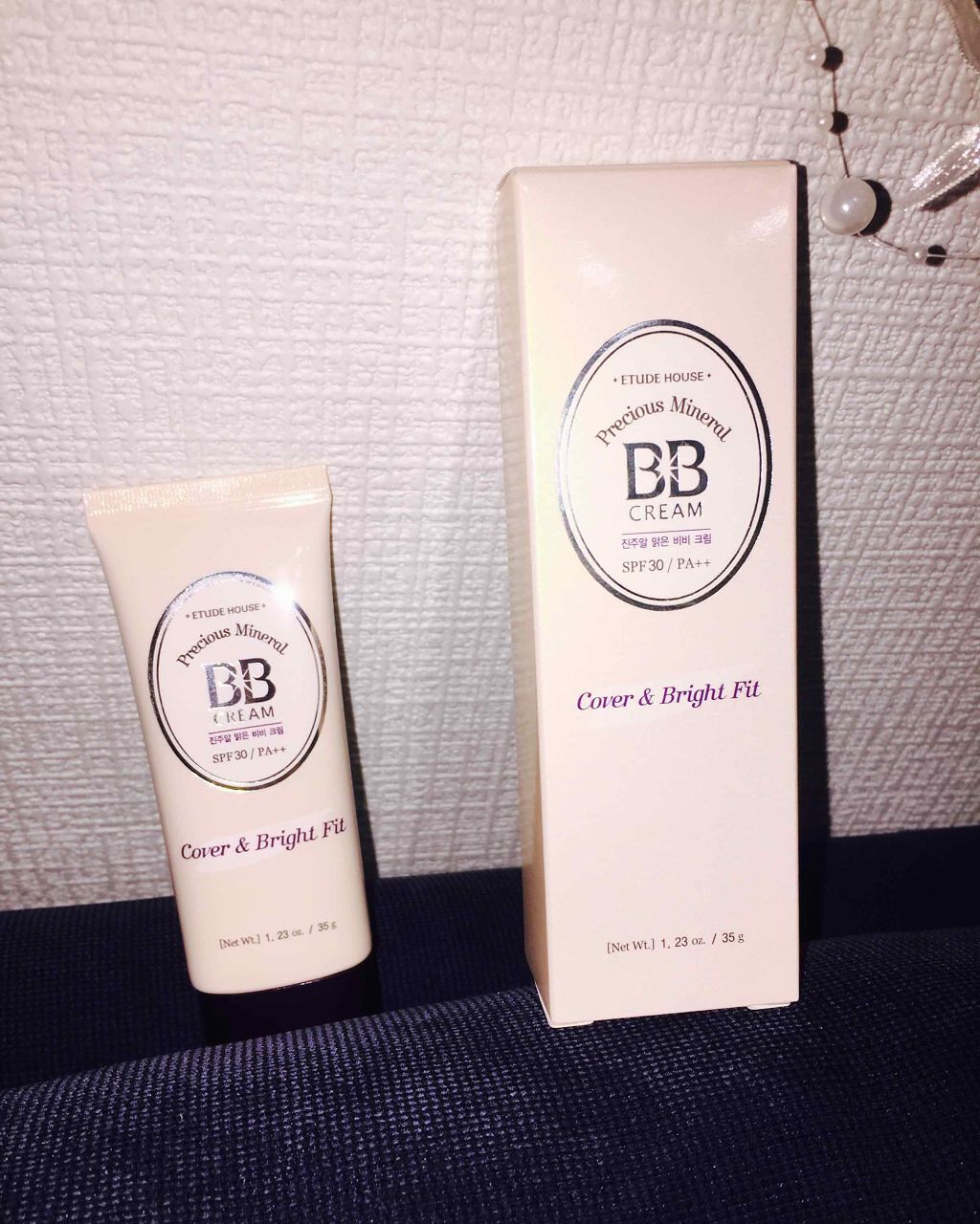 プレシャスミネラル ＢＢクリーム カバー＆ブライトフィット/ETUDE/BBクリームを使ったクチコミ（1枚目）