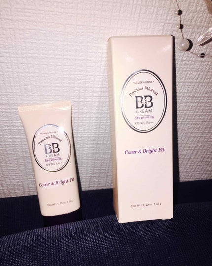 プレシャスミネラル BBクリーム カバー&ブライトフィット/ETUDE/BBクリームを使ったクチコミ(1枚目)