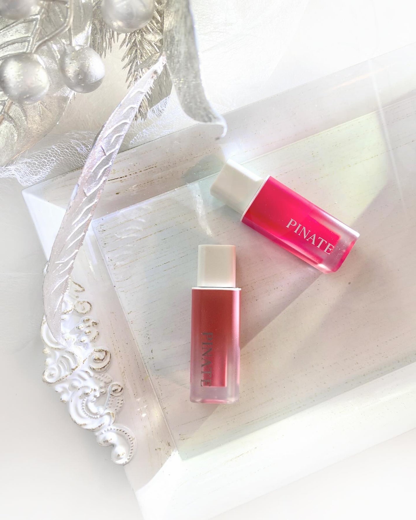 ナチュラルブルームリップオイルセラム 3色セット/PINATE/リップグロスを使ったクチコミ(9枚目)