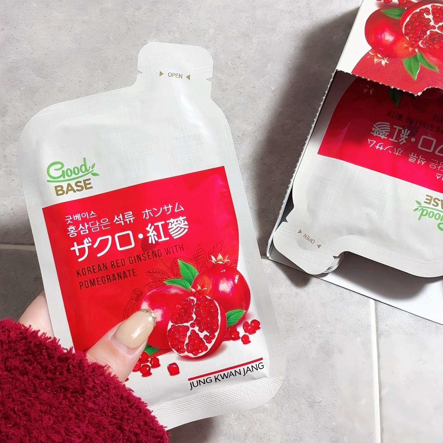 ザクロホンサム/正官庄/美容ドリンクを使ったクチコミ(3枚目)