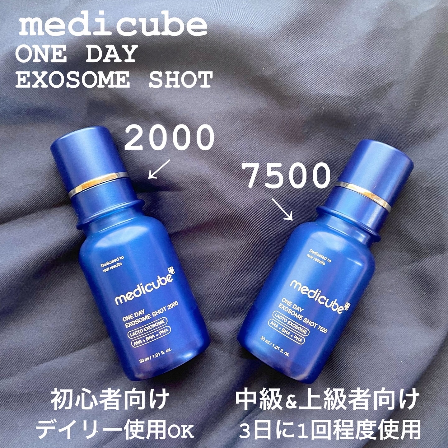 ゼロ1DAYエクソソームショット2000/MEDICUBE/美容液を使ったクチコミ（2枚目）