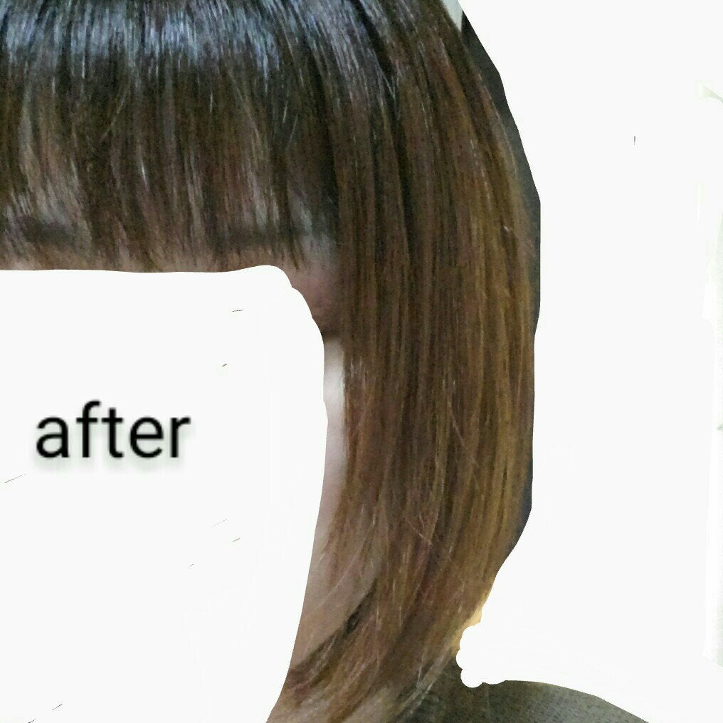 かんたんヘアカットブラシ /ヘアカットモンスター/ヘアケアグッズを使ったクチコミ(7枚目)