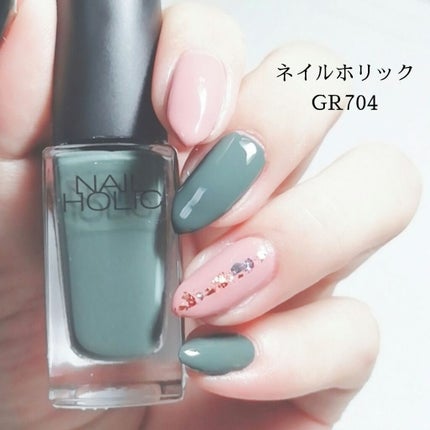 ネイルホリック パーティーフレーク/ネイルホリック/マニキュアを使ったクチコミ(4枚目)