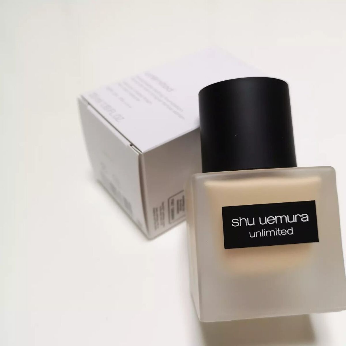 (旧)アンリミテッド ラスティング フルイド/shu uemura/リキッドファンデーションを使ったクチコミ(1枚目)
