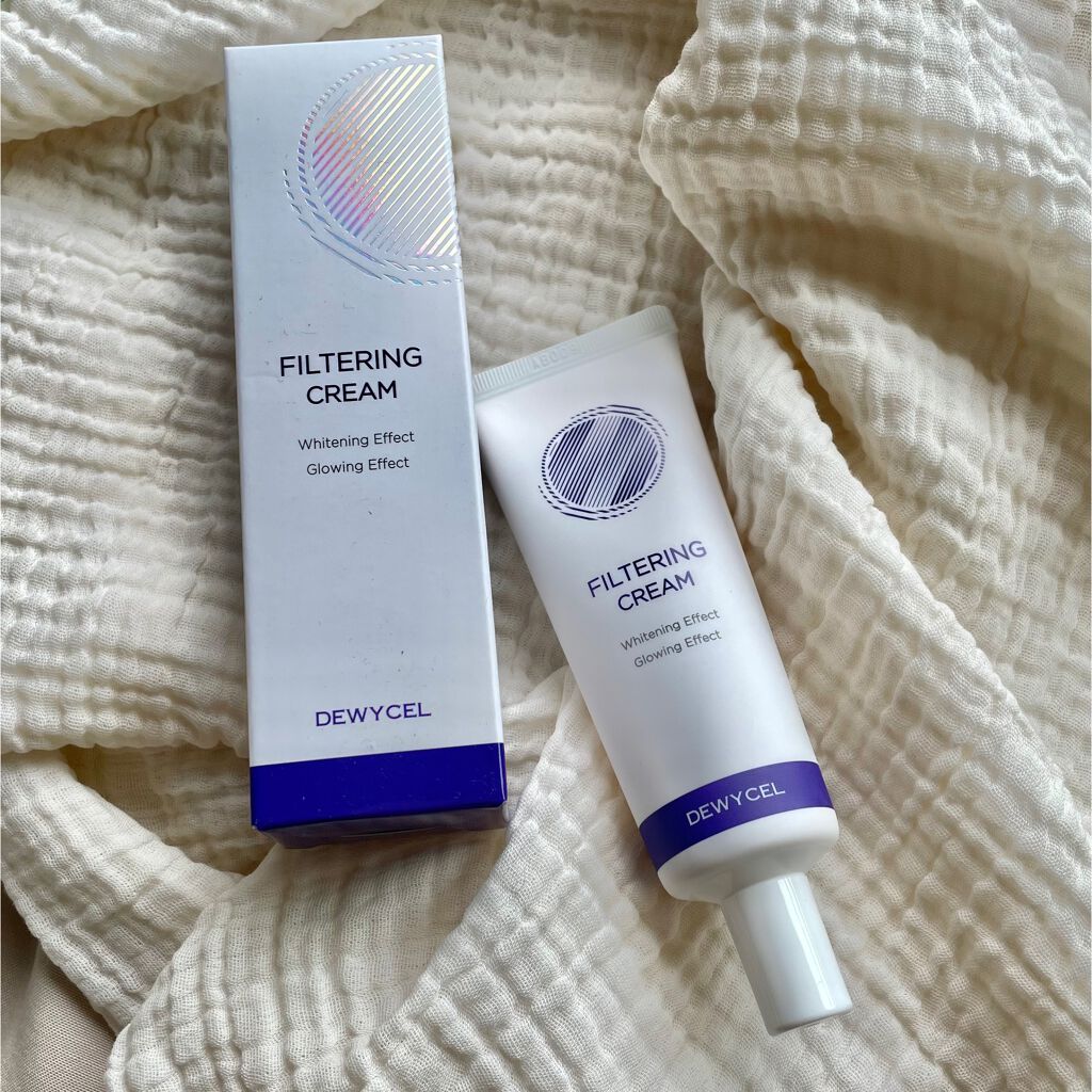 フィルタリングクリーム/DEWYCEL/日焼け止めクリームを使ったクチコミ（1枚目）