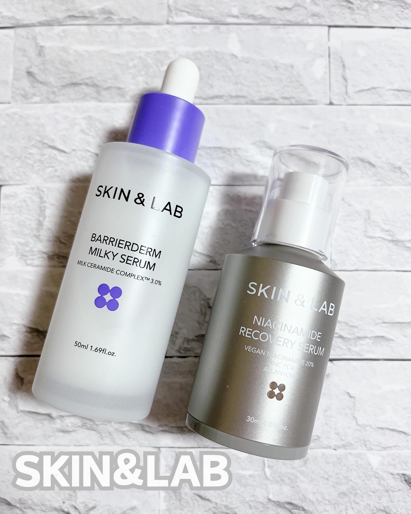 バリアダームミルキーセラム/SKIN&LAB/美容液を使ったクチコミ（1枚目）