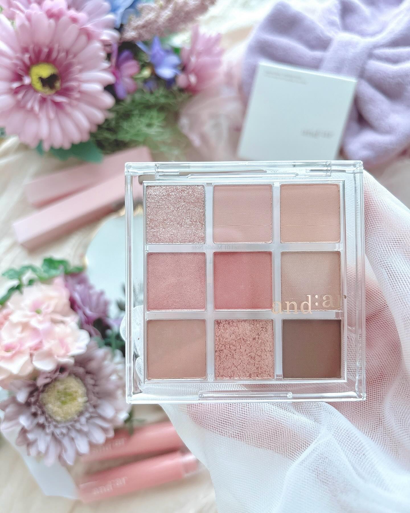 シャドウパレット/and:ar/アイシャドウパレットを使ったクチコミ（2枚目）