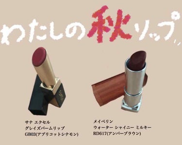 ウォーター シャイニー ミルキー/MAYBELLINE NEW YORK/口紅を使ったクチコミ（1枚目）