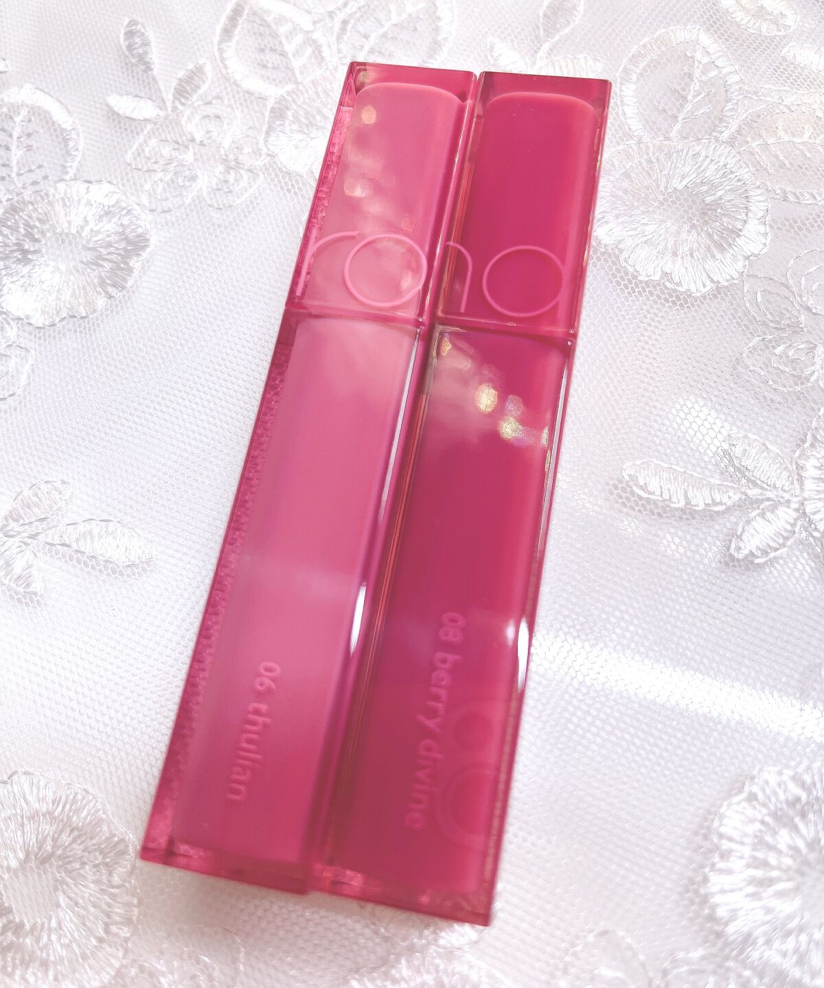 デュイフルウォーターティント/rom&nd/リップティントを使ったクチコミ（1枚目）