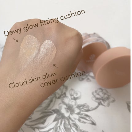クラウド スキン グロー クッション XX01 ホンデ/HASH/クッションファンデーションを使ったクチコミ(8枚目)