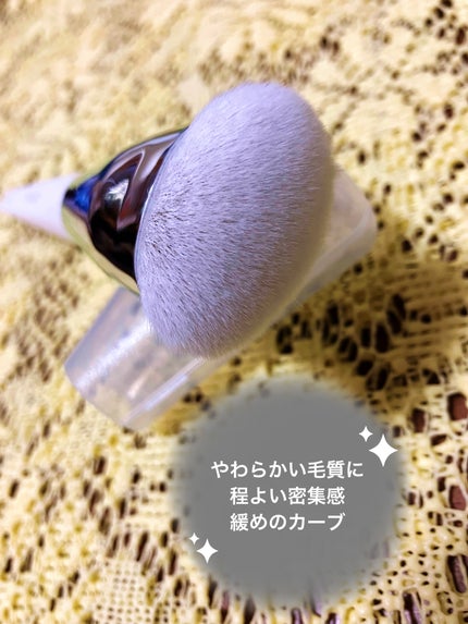 okhee 白玉ファンデーションブラシ/SOOA DOR/メイクブラシを使ったクチコミ(2枚目)