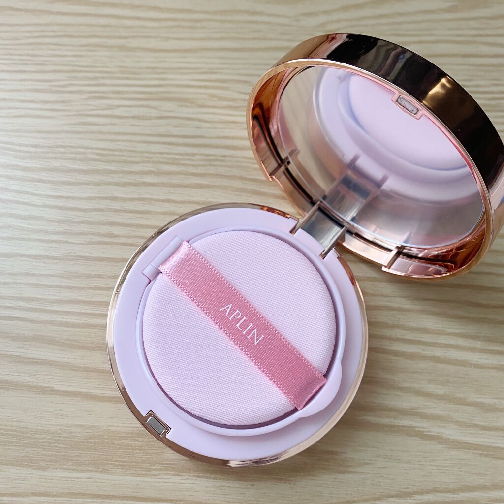 ピンクティーツリーカバークッション/APLIN/クッションファンデーションを使ったクチコミ（3枚目）